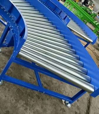 文登转弯滚筒输送机