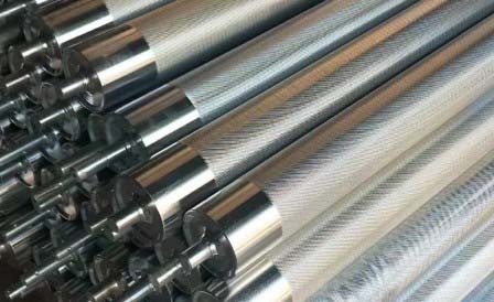 辊筒滚花加工厂家，辊筒镀锌加工，重型辊筒加工